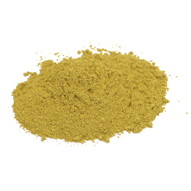 Yellow dock root powder